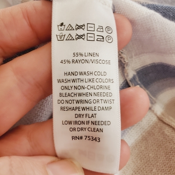 7127 * Nanette Lepore Long Sleeve Open Cardigan White Blue Tan Size XS - Picture 4 of 8